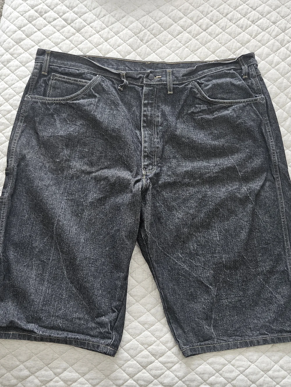 Dark Wash Denim Shorts